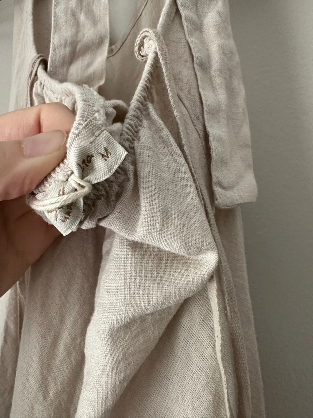 Ivory Halter Tie-Back Maxi Dress - Picture 6 of 6
